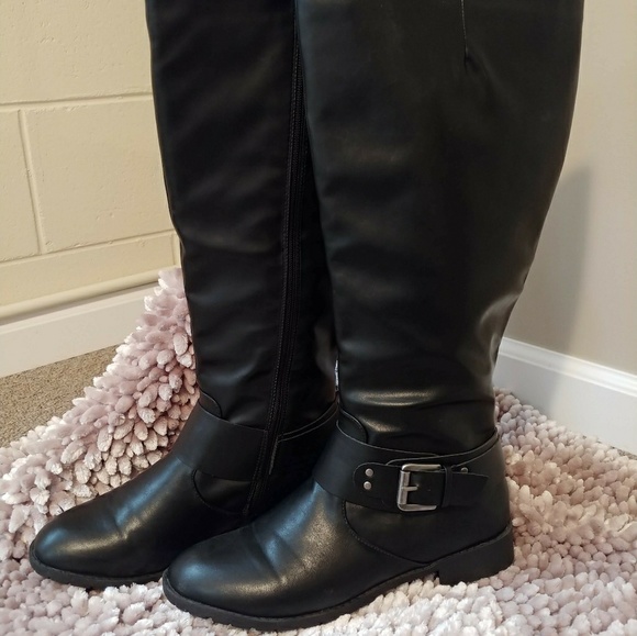 extra wide calf riding boots